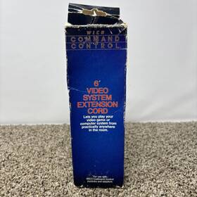Wico 15-1756 1982 Command Control 12ft Extension Cord Atari 2600 System 400 New