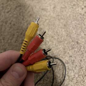 Wiresmith 747638892095 Av Cable Cord For Original 1985 Nes Nintendo Entertainment System Rca Composite
