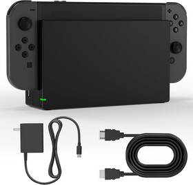 B0fz3lydyn Wodbymat Nintendo Switch Dock Station 3-in-1 Tv Set Oled Replacement Original