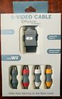X1.07-x1-f07l02 Nintendo Wii Composite Audio Video Cable New In Box