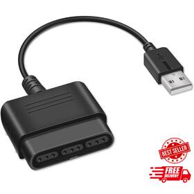 Xahpower 313035821886 Ps2 Controller To Usb Adapter Converter Cable Compatible With Sony