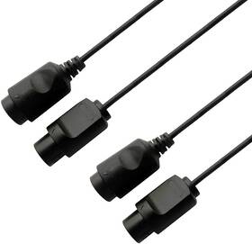 Xahpower 313053654688 4pack 6ft N64 Controller Extension Cable Cord For Nintendo 64 Contr