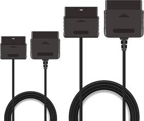 Xahpower 313101174137 2pack 6ft Controller Extension Cable For Ps2 1.8m