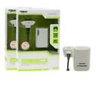 Xbox 360 White Play And Plug Charge Pack W Rechargeable Battery X2 Kmd 812820028092