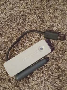 Xbox 360 X814301-003 Wireless Network Adapter Usb Wired Connectivity White/gray