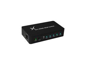11007 Xtrem Pro Hdmi Switch Ultra Slim 5x1 Ports 5 In 1 Out Aluminum