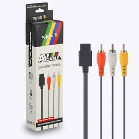 Xyab 093149412278 Av Audio Video Composite Cable For Nintendo Super Snes / N64 Gamecube