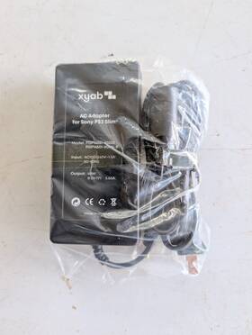 Xyab 747638890428 Power Adapter For Sony Ps2 Slim Heavy Duty Brand New Playstation 2