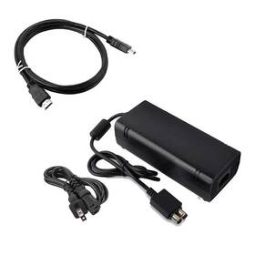 Xyab 810176600153 Xbox 360 S Slim Hookup Bundle Replacement Power Adapter Cord And Hdmi Cable