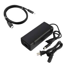 Xyab 810176600160 Xbox 360 E Hookup Bundle Replacement Power Adapter Cord And Hdmi Cable New