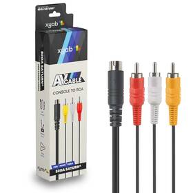 Xyab 810176600634 Av Audio Video Composite Cable For Sega Saturn