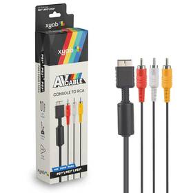 Xyab 810176600771 Av Audio Video Composite Cable For Sony Playstation 1 2 3 Ps1 / Ps2 Ps3