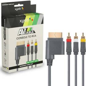 Xyab 810176601174 Av Audio Video Composite Cable For Microsoft Xbox 360