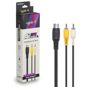 Xyab 810176604045 Av Audio Video Composite Cable For Sega Genesis Model 1