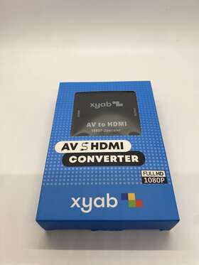 Msw758 Xyab Av To Hdmi Converter Full Hd 1080p 720p Brand New In Box Retro Gaming