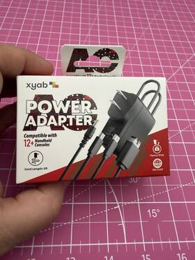 P93290-r Xyab Power Adapter For Ds Dsi Xl 2ds Gba Sp Psp 5ft Black