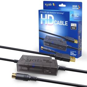 P94281-r Xyab Sega Saturn - Hd Tv Link Cable Cord Full 1080 Hdmi New