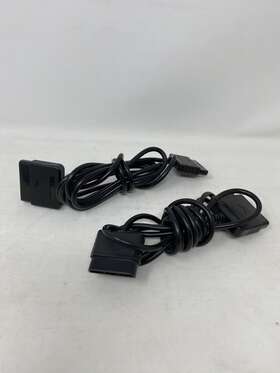 Pisp19935-x0385 Xyab 2x 6ft Snes Controller Extension Cable For Super Nintendo Sfc Jr