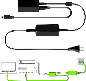 Yccsky Kinect Adapter For Xbox One X S Window 10 Pc 2.0 Sensor