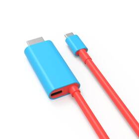 1225-080 Yoxxzus Switch Portable Dock Usb-c To Hdmi Tv Adapter For Switch/switch Blue