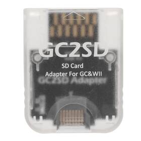 Zopsc24znrxh3t71318-13 Zopsc For Wii Storage Card Adapter Gc2sd Adaptor Reader Gamecube Consoles Plug And