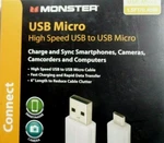 Monster Cable High Performance Micro Usb Speed 1.5FT New. Fixed Price $8.39.