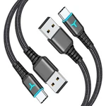 6AMLIFESTYLE 2 Pack 10FT PS5 Controller Charger Charging Cable Feet, Black. Fixed Price $28.64.