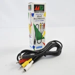 Mega Drive Stereo Din Plug Cord Av Cable HAA-2811 Sega Official Boxed 2838. Fixed Price $80.00.