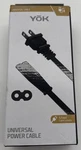 5 Foot Universal Power Cable For Devices Compatible With Avec. Fixed Price $10.00.