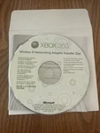 Xbox 360 Wireless Networking Adapter Installer Disc. Fixed Price $14.00.