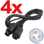 Lot 4X Extension Cable Cord Adapter For Nintendo N64 Controller Gamepad 6FT. Fixed Price $13.29.