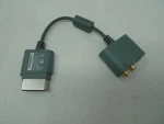 Gray Oem Microsoft Xbox 360 Audio Adapter X808221-002 Video Av Rca Cable. Fixed Price $9.99.