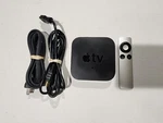 Apple Tv (3RD Gen) 1080P Media Streaming Player A1427 Remote / Pwr Cord Hdmi. Fixed Price $16.99.