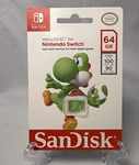 New Sandisk Nintendo Switch Microsdxc 64GB Memory Card. Fixed Price $19.79.
