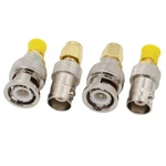 Exgoofit To Bnc Kits Female Adapter 4-PACK Small, Compact, Yellow. Fixed Price $7.90.
