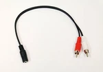 3.5MM Female Jack To Plug Audio Y Splitter Cable A/v Xbox 360 2Z. Fixed Price $7.40.