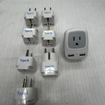 Tessan Universal Travel Usb Ports And 6 International Plug Adapters. Fixed Price $15.99.