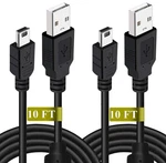 10 Ft New Wireless Controller Usb Charging Cord Cable For Sony Playstation PS3. Fixed Price $14.29.