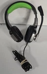 Phenom Gaming Headset Good Condition Black And Green. Fixed Price $14.99.