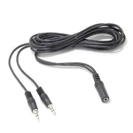 Ancable 3.5MM Stereo Female To 2-MALE Y-splitter Audio 2M, 1/8" .... Fixed Price $15.76.