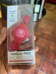 Brand New Retrak Tangle Free Micro Usb Retractable Cable 3.2 Ft. Fixed Price $9.99.