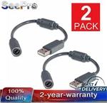 2X Usb Breakaway Dongle Cable Cord Adapter For Xbox 360 Pc Wired Controller. Fixed Price $8.21.