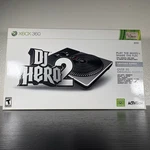 Activision Dj Hero 2 Turntable Bundle Xbox 360 Ntsc Game, Manual, Controller. Fixed Price $65.00.