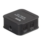 Digital Optical Audio Splitter Spdif/toslink 1 3 Out Powered Amplifier Sup. Fixed Price $25.89.