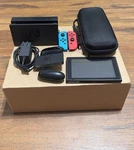 Nintendo Switch V2 32GB Console Neon Red Blue Joy-con HAC-001(-01) With Case. Fixed Price $150.00.