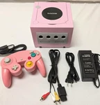 Nintendo Gamecube Pink Housing Case Gaming Console DOL-001 System Bundle. Fixed Price $237.45.