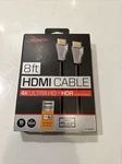 Rocketfish RF-HG08501 8FT. 4K In-wall Hdmi Cable Black. Fixed Price $34.99.