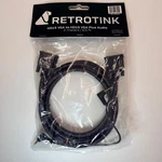 Retrotink HD15 To Plus Audio Cable Meters 6.5FT Braided HD2VGA. Fixed Price $39.00.