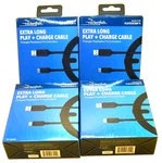 Lot Of 4 Rocketfish- 9' + Charge Cable For Playstation New. Fixed Price $34.99.