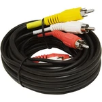 Ge Composite Audio Video Cable Ft 33608 Satellite Av Receiver Vcr Dvr Camera. Fixed Price $6.99.